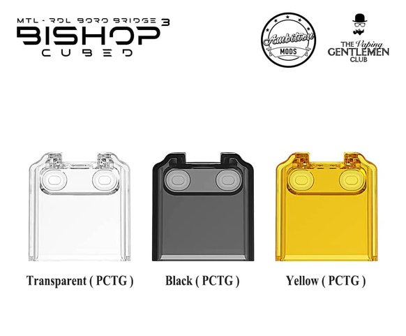 Ambition Mods Bishop³ Cubed RBA Ersatztank Ambition Mods Bishop³ Cubed RBA Ersatztank