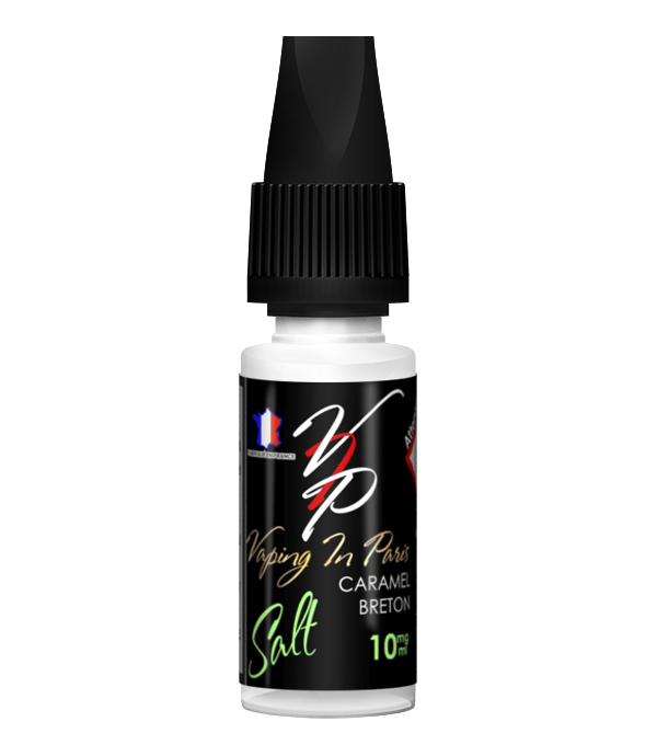 Vaping in Paris Caramel Breton Nic Salt-10 ml-20 mg