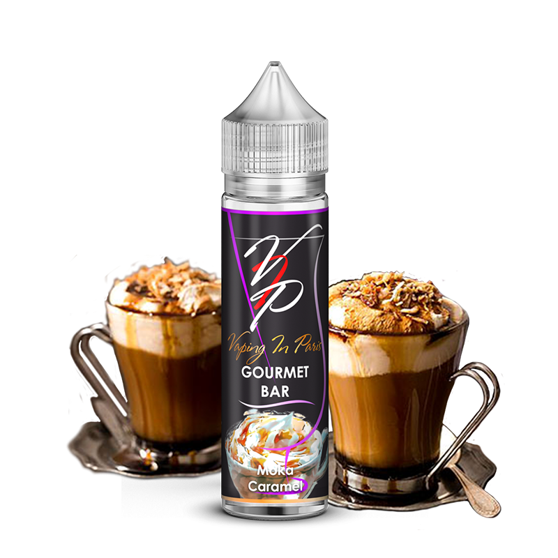 Vaping in Paris Moka Caramel  Vaping in Paris Moka Caramel-50ml Shortfill