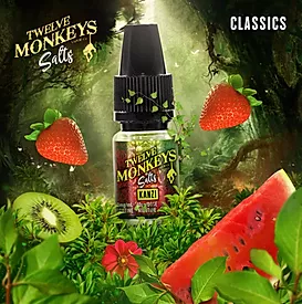 12 Monkeys Kanzi Nic Salt-10 ml-20 mg