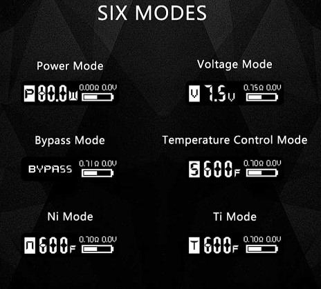 Mechlyfe Ratel XS AIO 80W Modi