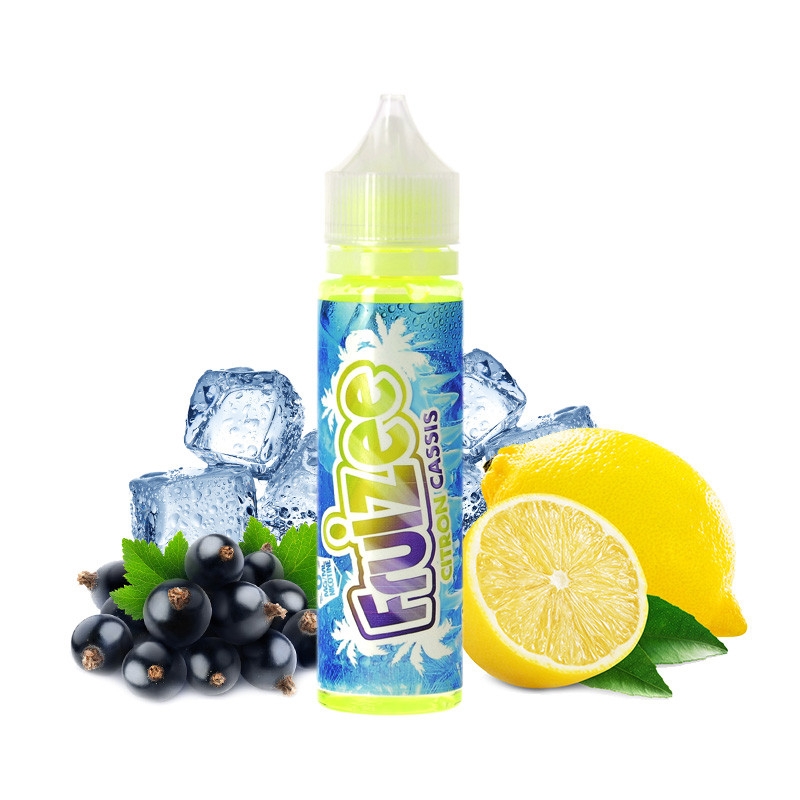 Fruizee Citron Cassis | Lemon Blackcurrant-50ml Shortfill-0 mg