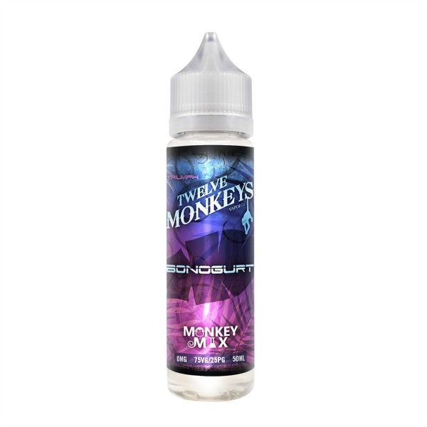 12 Monkeys Bonogurt-50ml Shortfill-0 mg 12 Monkeys Bonogurt-50ml Shortfill-0 mg