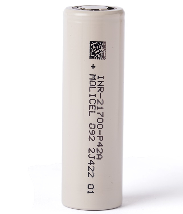 Molicel P42A 4200mAh Ansicht stehend