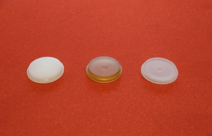 Koncio Mods Billet Box Button Delrin, Ultem und Acryl Ansicht Koncio Mods Billet Box Button-Blue Titan