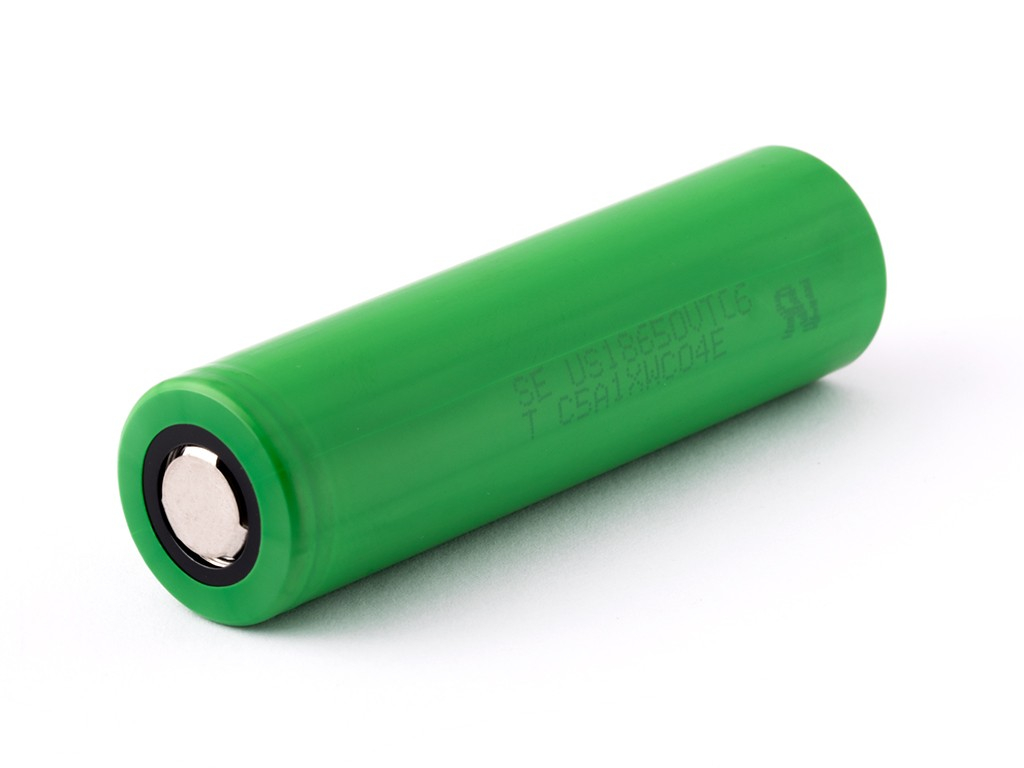 Sony Konion VTC6 Ansicht Sony Konion US18650VTC6 - 3120mAh, 3,6V - 3,7V (15A)
