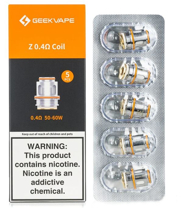 Geekvape Zeus Z Mesh Coils-Mesh Z1 0,4 Ohm (neu Z 0.4) Geekvape Zeus Z Mesh Coils-Mesh Z1 0,4 Ohm (neu Z 0.4)