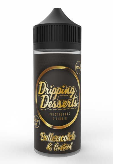 Dripping Desserts Butterscotch & Custard-100ml Shortfill