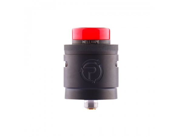 Matt Schwarz Hellvape Passage RDA-Matte Black