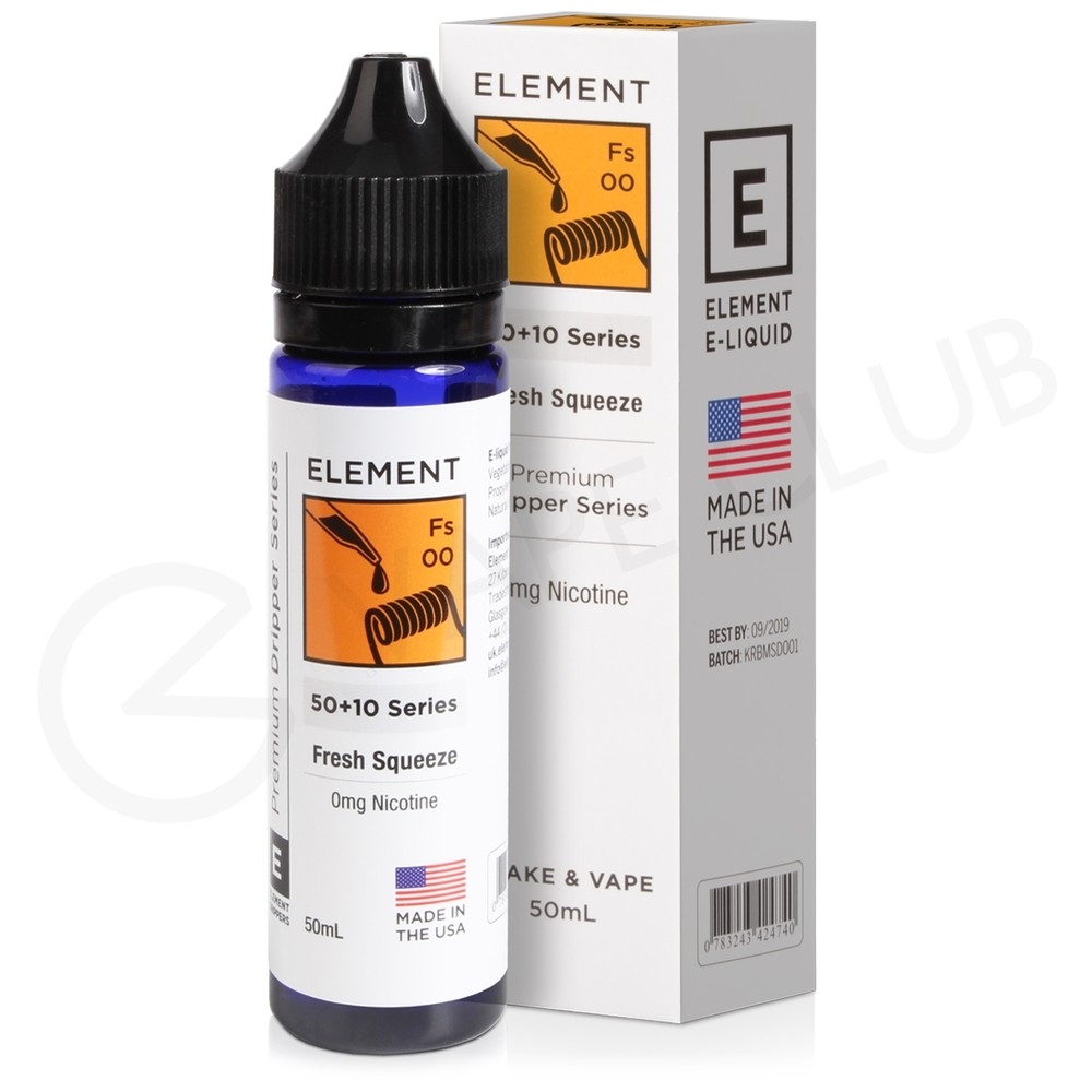 ELEMENT Fresh Squeeze-50ml Shortfill-0 mg