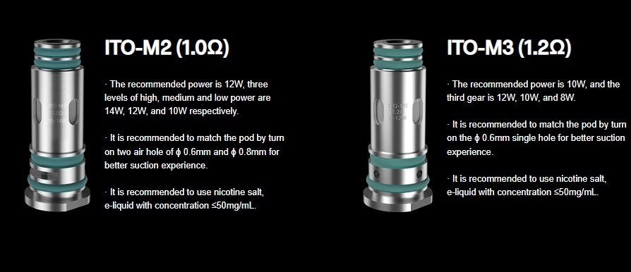 Voopoo ITO Coils Voopoo ITO Coils