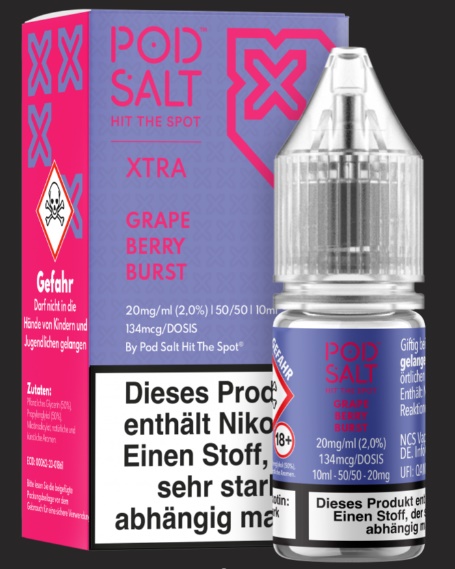 Pod Salt Xtra Nicsalt