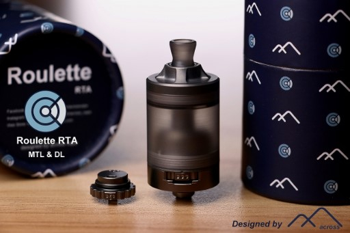 Across Vape Roulette RTA mit Verpackung und Air Roulette