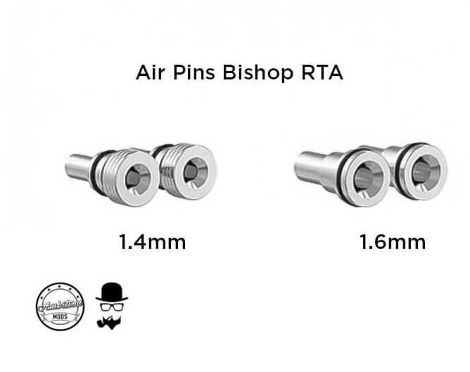 Ambition Mods Bishop MTL RTA Airflow Pins Ambition Mods Bishop MTL RTA Airflow Pins