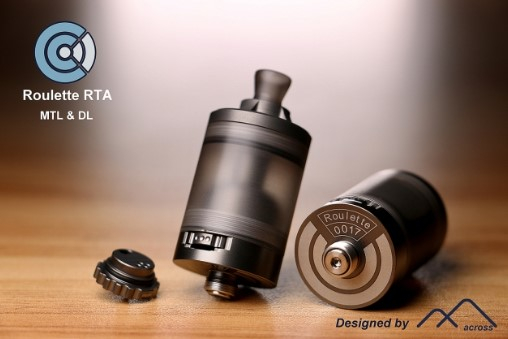 Across Vape Roulette RTA Ansicht Tankunterseite