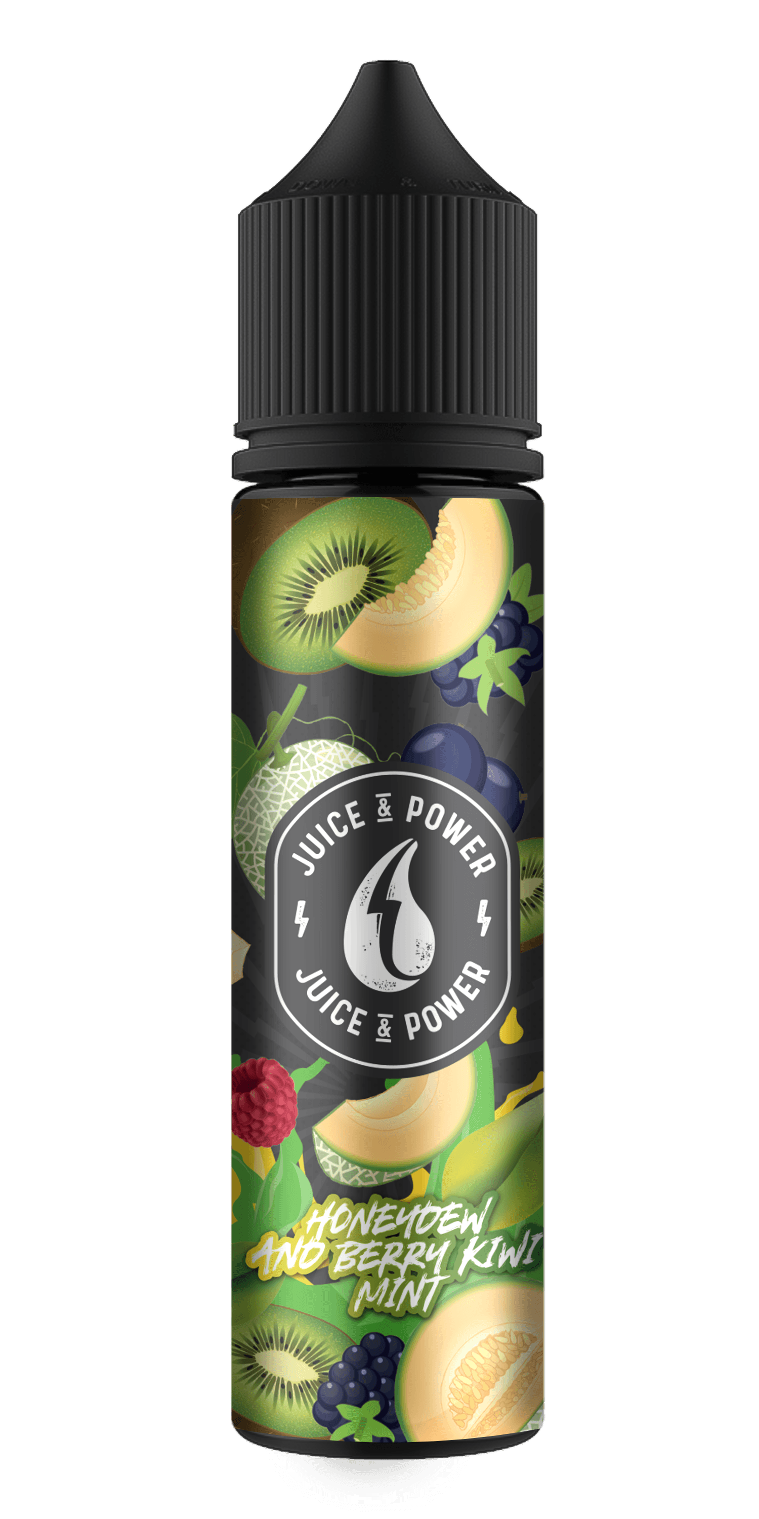 Juice & Power Honeydew & Berriy,Kiwi,Mint-Honeydew,Berries,Kiwi,Mint