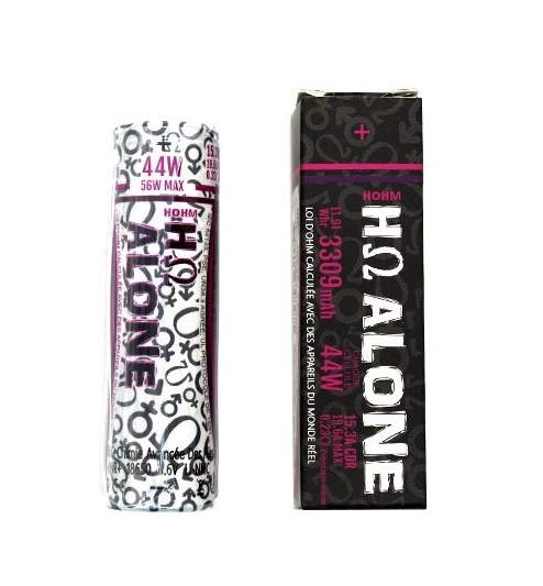 Hohm Tech Hohm Alone 18650 3309mAh Ansicht mit Verpackung Hohm Tech Hohm Alone 18650 3309mAh