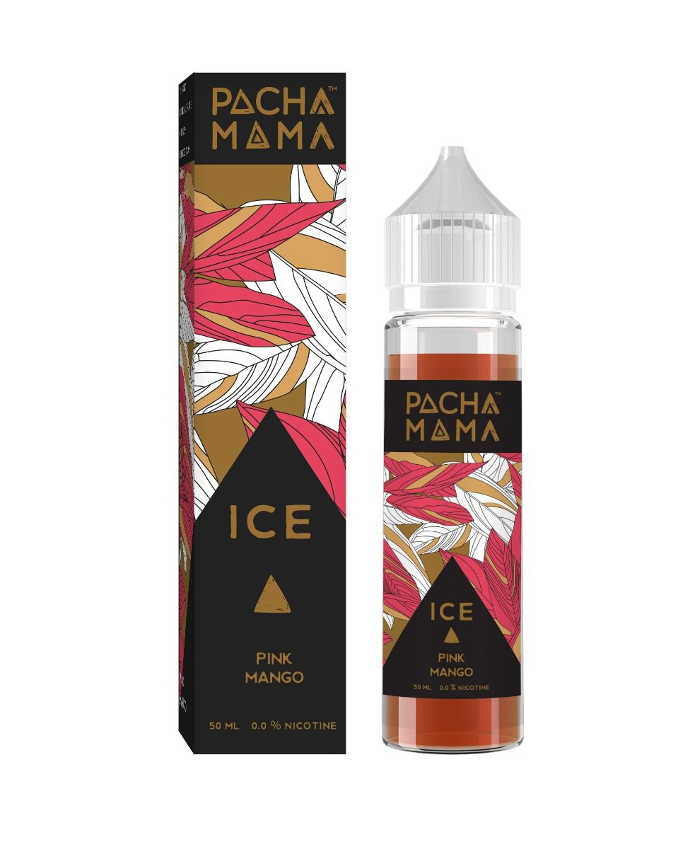 Pacha Mama Iced Pink Mango Ansicht Flasche Pacha Mama Iced Pink Mango-Mango, Cooler