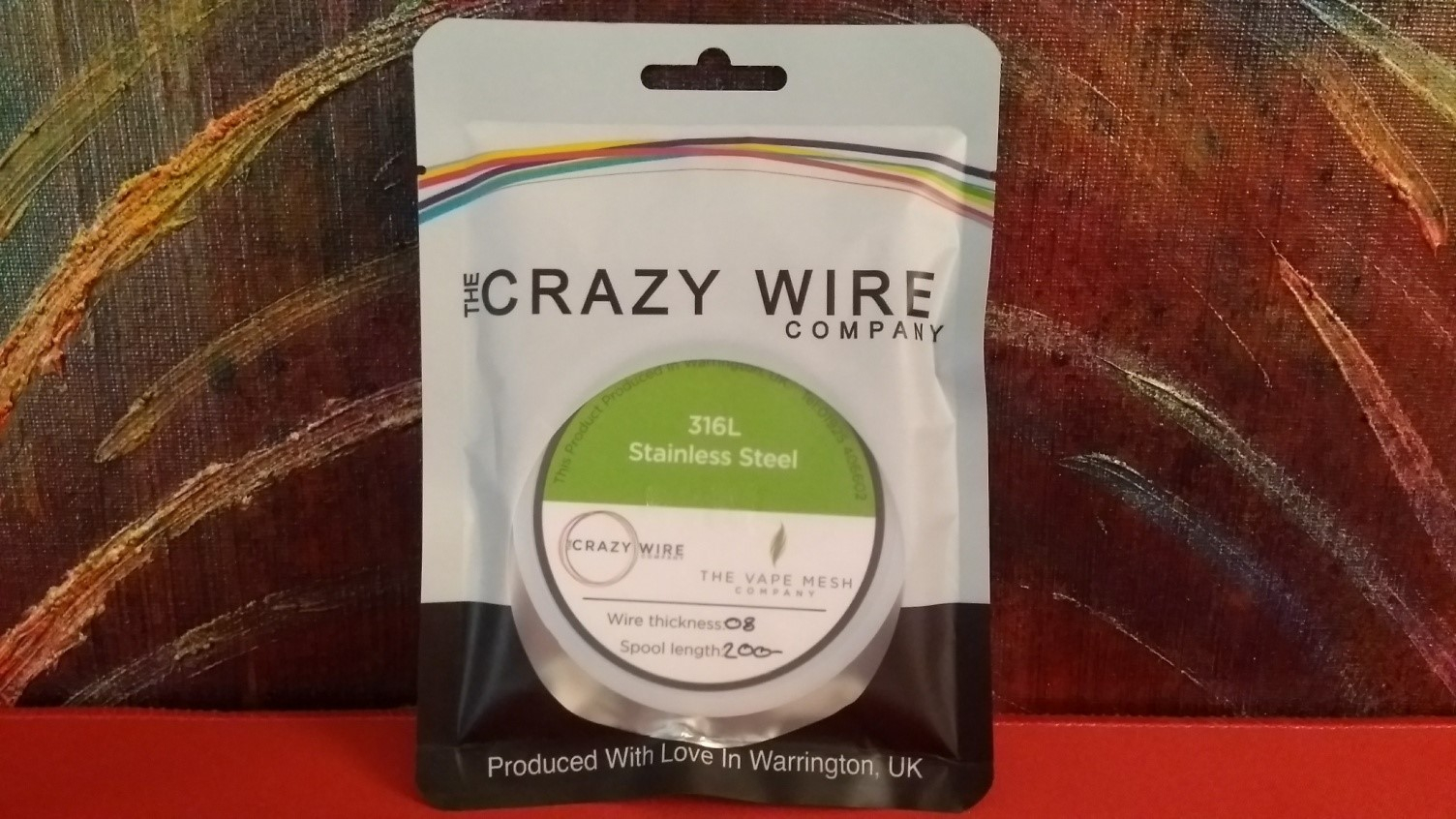 Crazy Wire Company SS316L Draht