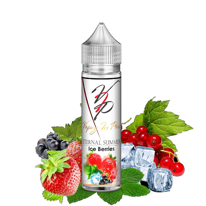 Vaping in Paris Ice Berries-50ml Shortfill