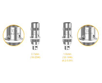 Aspire Nautilus Ersatzcoils-1.8 Ohm