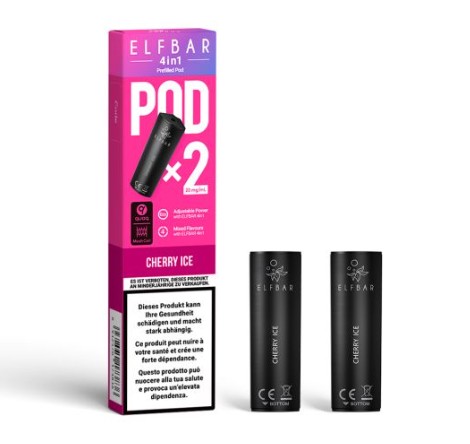 Elfbar 4 in 1 nachfüll Pods Elfbar 4 in 1 nachfüll Pods