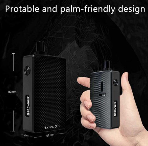 Mechlyfe Ratel XS AIO 80W Ergonomie