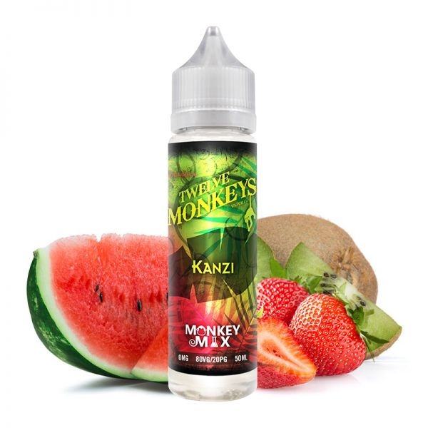 12 Monkeys Kanzi mit Früchten 12 Monkeys Kanzi