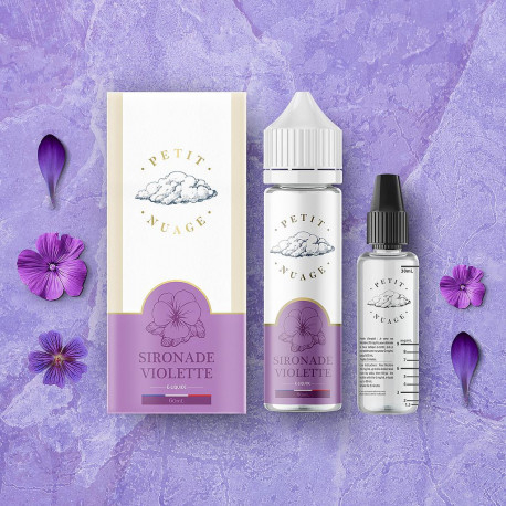 Petit Nuage Sironade Violette Petit Nuage Sironade Violette-50ml Shortfill-0 mg