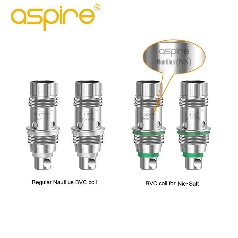 Aspire Nautilus Ersatzcoils 1.8 nic-salt