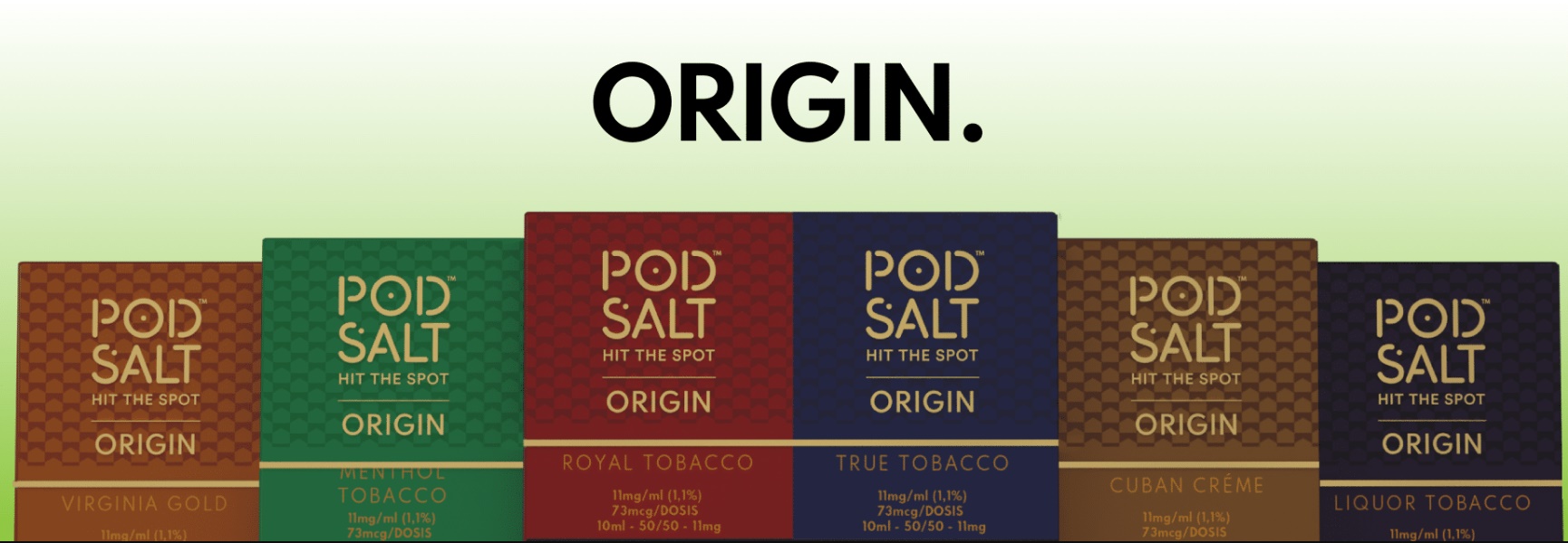 Pod Salt Origin Nicsalt Pod Salt Origin Nicsalt