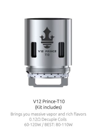 Smok V12 Prince-T10-0.12 Ohm