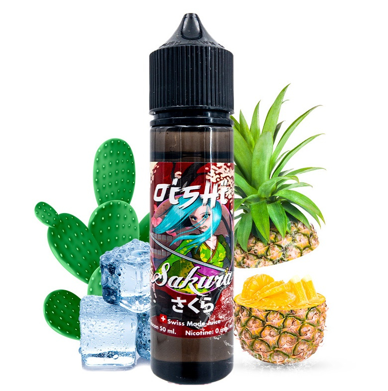 Blakrow Sakura Ansicht Flasche Blakrow Sakura-50ml Shortfill