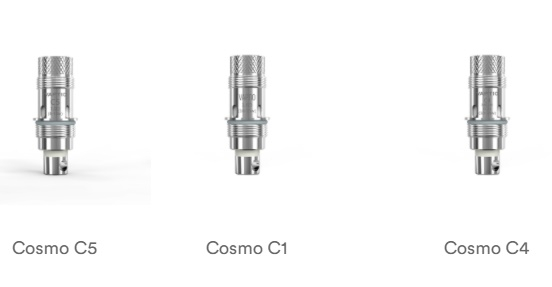 Vaptio Cosmo C Coils Ansicht Vaptio Cosmo C Coils
