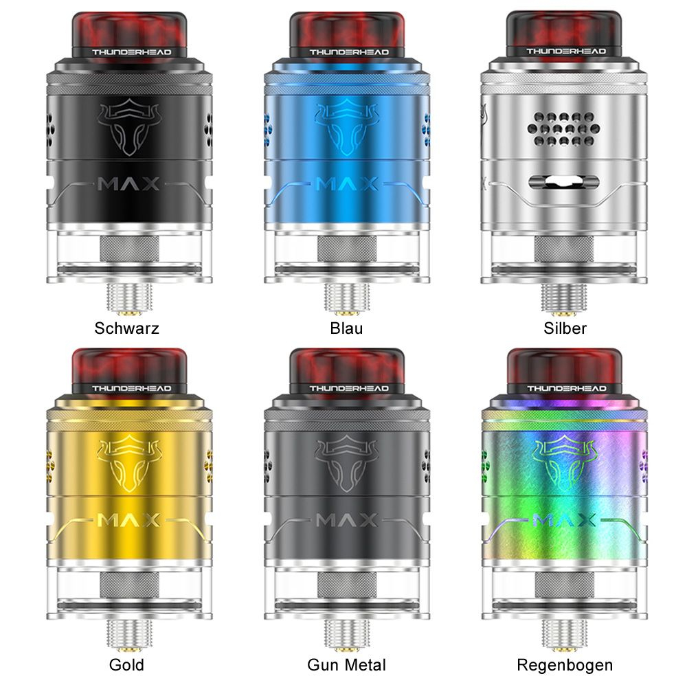 THC Tauren Max RDTA-Gun Metal