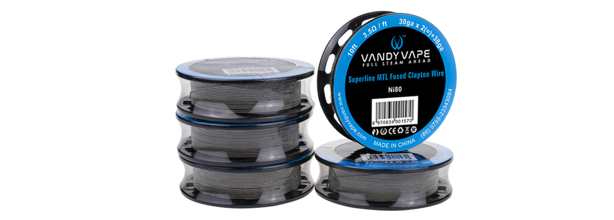 Vandy Vape Superfine MTL Clapton-SS316L Superfine MTL Clapton