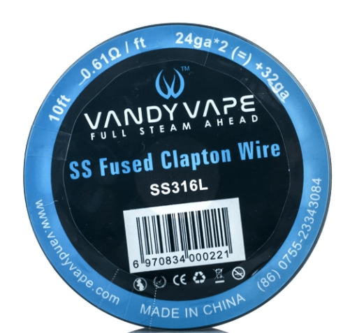 Vandy Vape Superfine MTL Fused Clapton SS316L