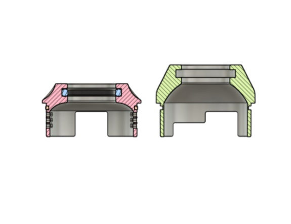IMIST Simurg Flat Cap 810 DL Höhenvergleich
