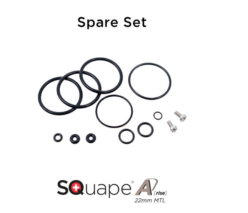 Stattqualm Squape A[rise] RTA 22mm MTL Spare Kit