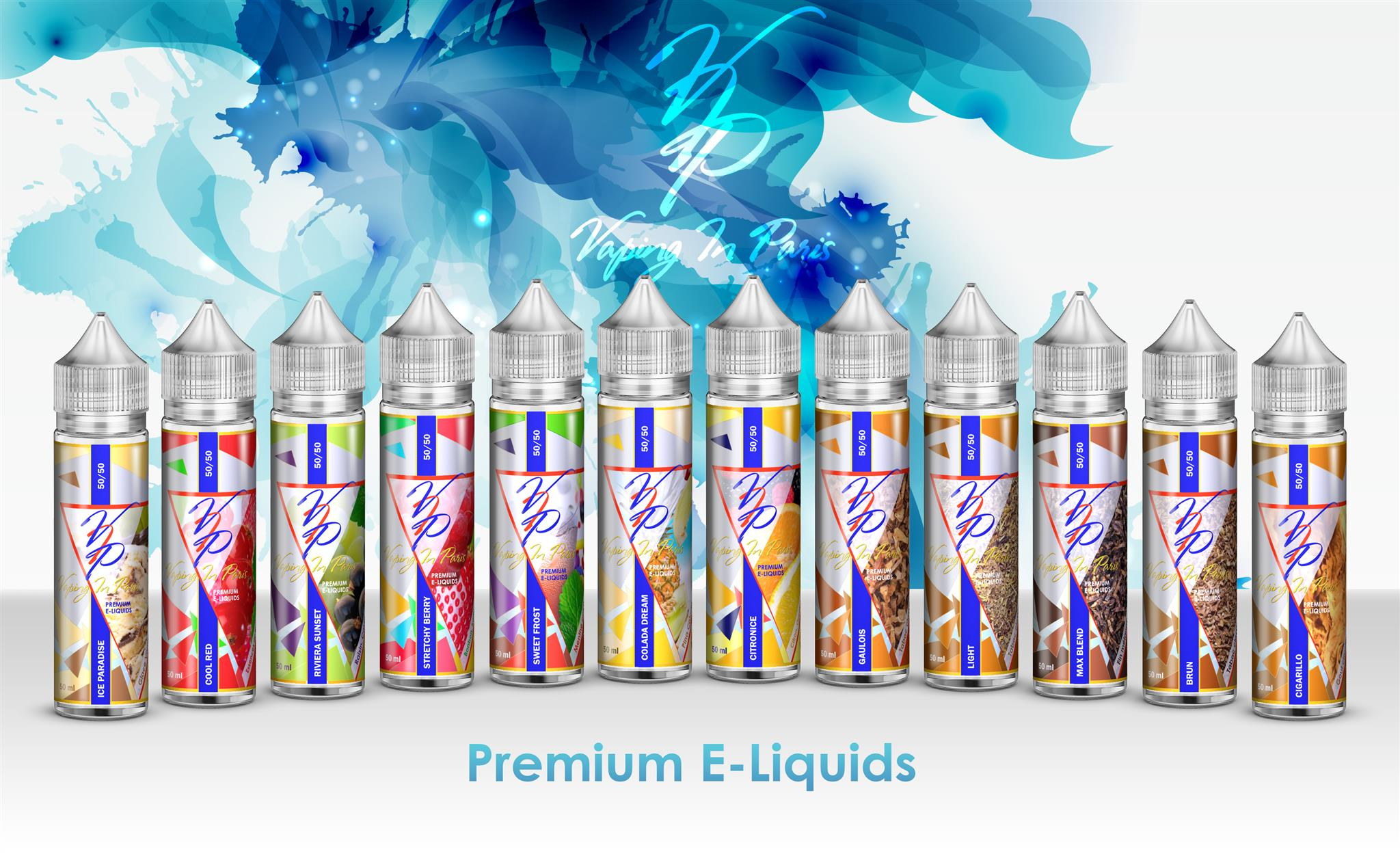 Vaping in Paris Sortiment