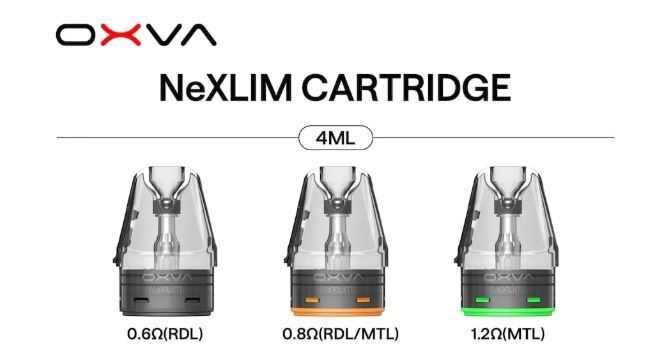 OXVA NeXlim 4ml Top Fill Pod