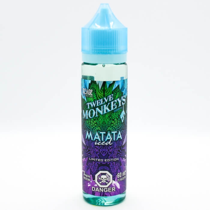 12 Monkeys Matata iced-50ml Shortfill-0 mg